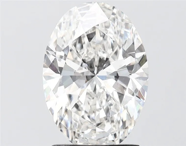 2.65ct Oval Lab Grown Diamond (Colour F, Clarity VVS2, IGI Certified)
