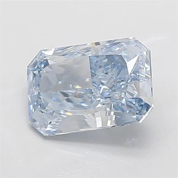 2.66ct Radiant Lab Grown Diamond (Colour Fancy Intense Blue, Clarity VVS2, IGI Certified)
