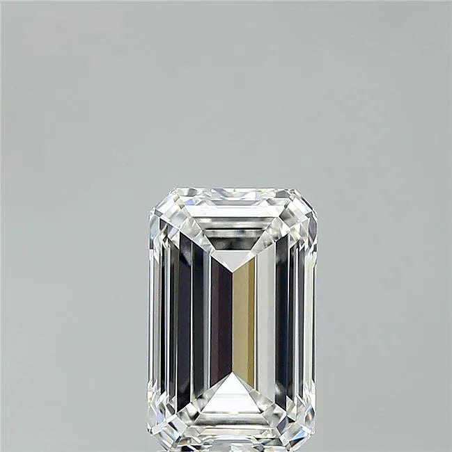 2.67ct Emerald Lab Grown Diamond (Colour F, Clarity IF, IGI Certified)