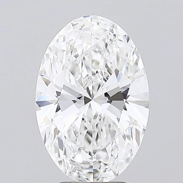 2.70ct Oval Lab Grown Diamond (Colour E, Clarity IF, IGI Certified)