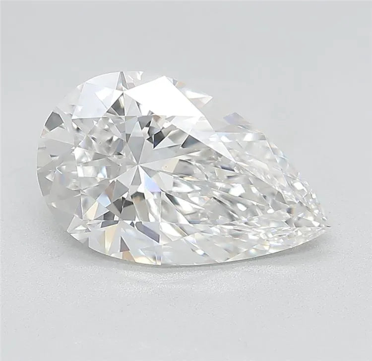 2.70ct Pear Lab Grown Diamond (Colour E, Clarity VS1, Cut EX, IGI Certified)