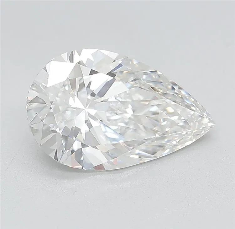 2.70ct Pear Lab Grown Diamond (Colour E, Clarity VS1, Cut EX, IGI Certified)