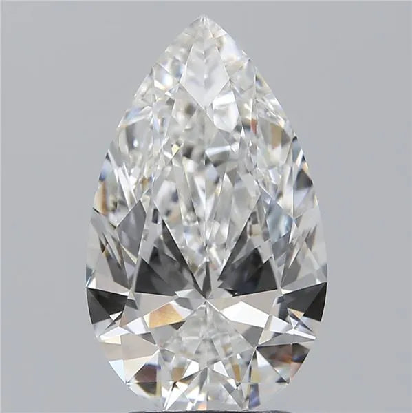 2.70ct Pear Lab Grown Diamond (Colour E, Clarity VVS2, IGI Certified)