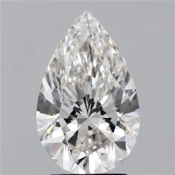 2.70ct Pear Lab Grown Diamond (Colour G, Clarity VS1, IGI Certified)