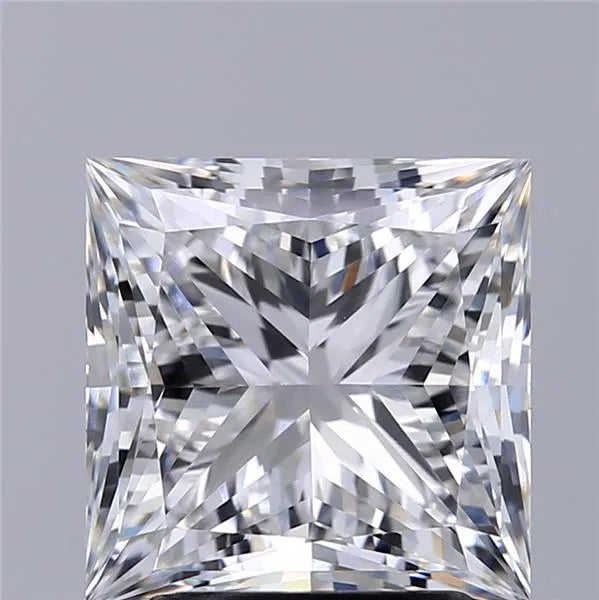 2.70ct Princess Lab Grown Diamond (Colour D, Clarity VVS2, IGI Certified)