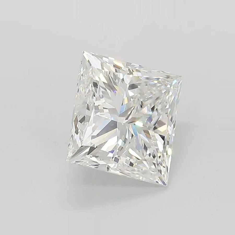 2.70ct Princess Lab Grown Diamond (Colour E, Clarity VVS2, IGI Certified)