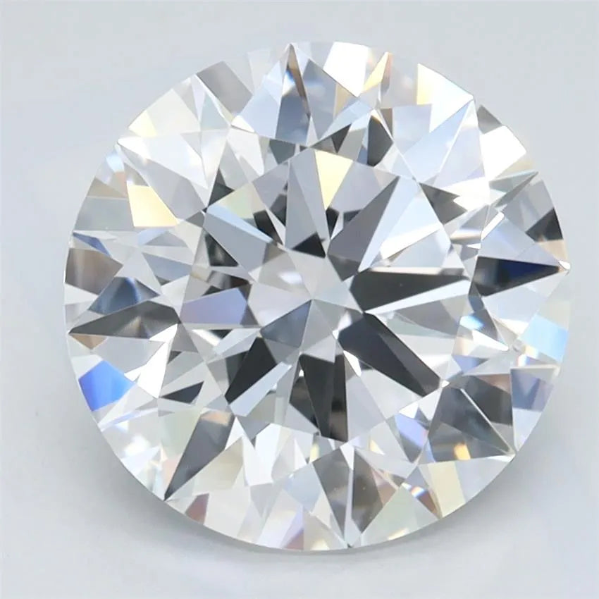 2.70ct Round Lab Grown Diamond (Colour D, Clarity VVS1, Cut ID, IGI Certified)