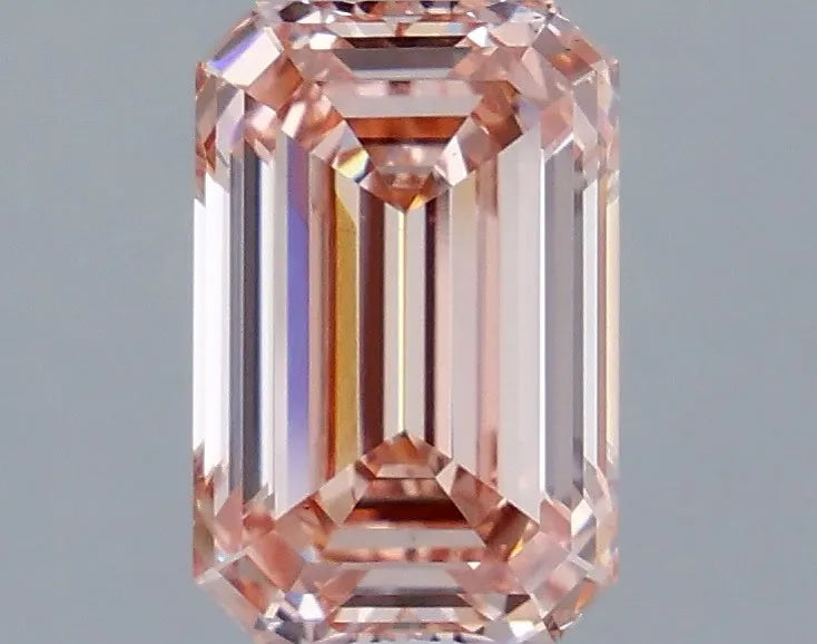2.71ct Emerald Lab Grown Diamond (Colour Fancy Intense Pink, Clarity VS2, IGI Certified)