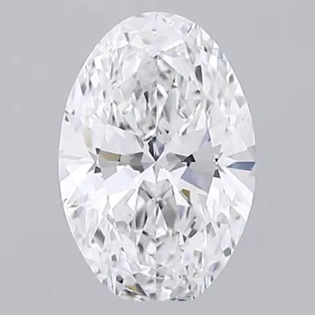 2.71ct Oval Lab Grown Diamond (Colour D, Clarity VVS1, IGI Certified)