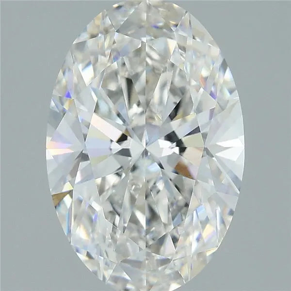 2.71ct Oval Lab Grown Diamond (Colour F, Clarity VVS2, IGI Certified)