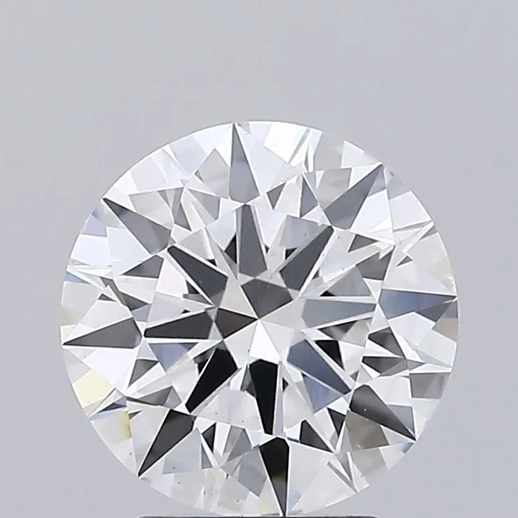 2.71ct Round Lab Grown Diamond (Colour F, Clarity VS1, Cut ID, IGI Certified)