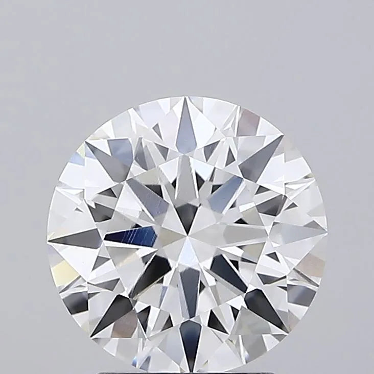 2.71ct Round Lab Grown Diamond (Colour G, Clarity VVS2, Cut ID, IGI Certified)