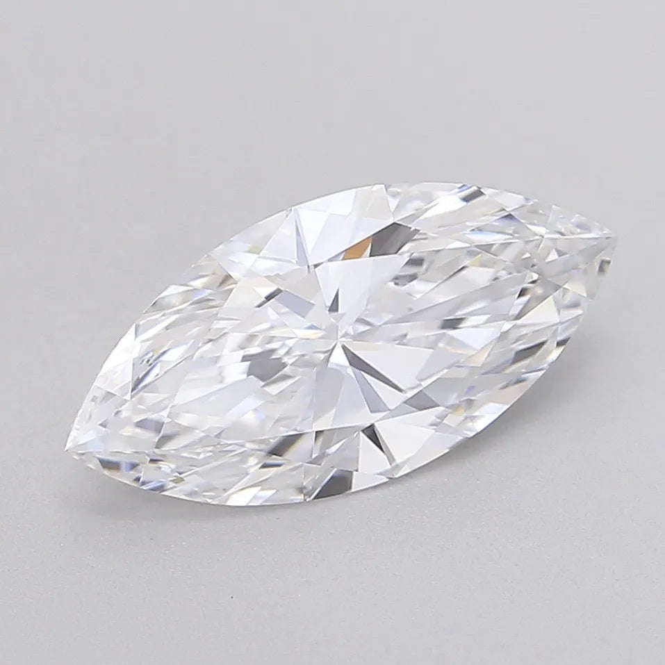 2.72ct Marquise Lab Grown Diamond (Colour D, Clarity VVS1, IGI Certified)