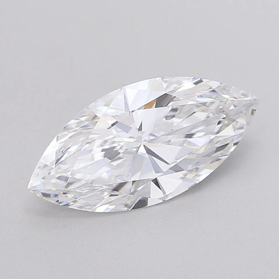 2.72ct Marquise Lab Grown Diamond (Colour D, Clarity VVS1, IGI Certified)