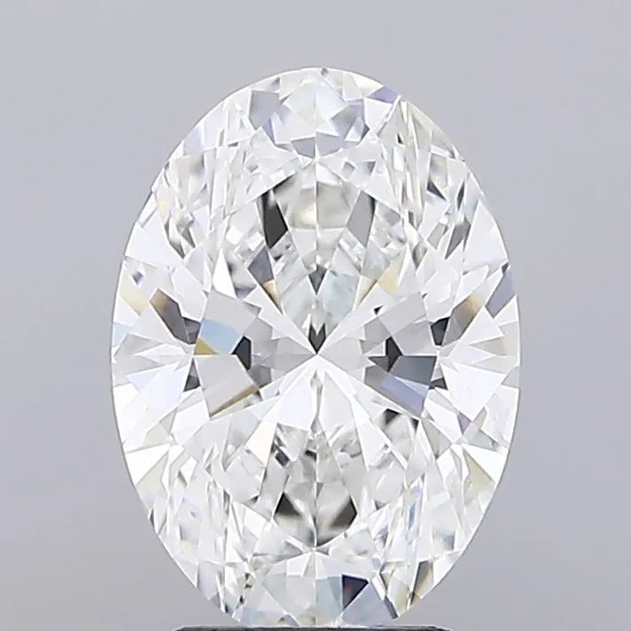 2.72ct Oval Lab Grown Diamond (Colour G, Clarity VVS1, GIA Certified)
