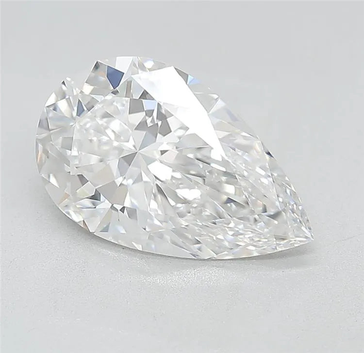 2.72ct Pear Lab Grown Diamond (Colour E, Clarity VVS2, Cut EX, IGI Certified)