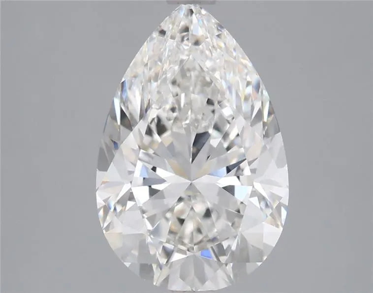 2.72ct Pear Lab Grown Diamond (Colour F, Clarity VVS2, IGI Certified)