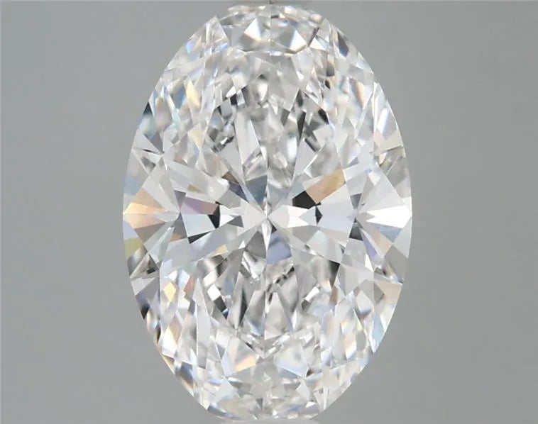 2.73ct Oval Lab Grown Diamond (Colour E, Clarity VVS2, IGI Certified)