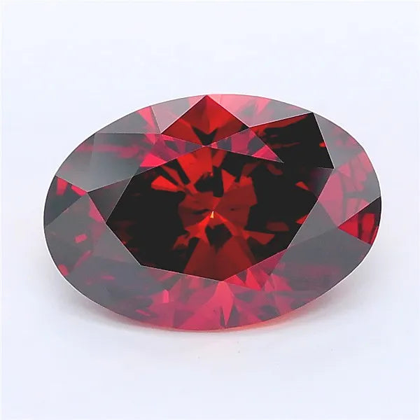2.73ct Oval Lab Grown Diamond (Colour Fancy Deep Orange, Clarity VS1, IGI Certified)