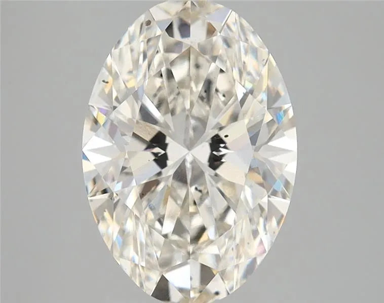 2.73ct Oval Lab Grown Diamond (Colour G, Clarity SI1, IGI Certified)
