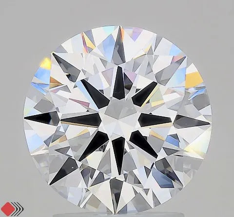 2.73ct Round Lab Grown Diamond (Colour D, Clarity VVS1, Cut ID, IGI Certified)