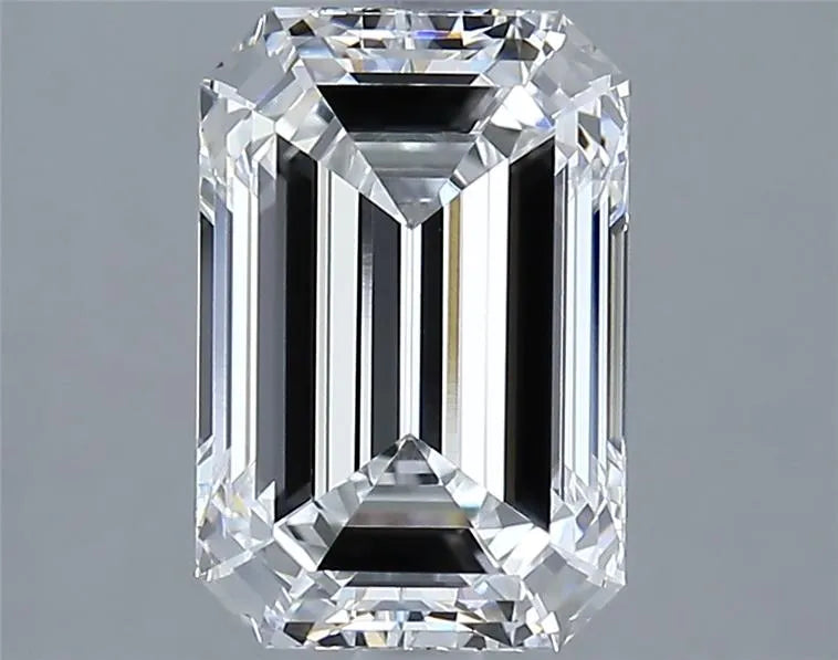 2.74ct Emerald Lab Grown Diamond (Colour D, Clarity VVS1, IGI Certified)