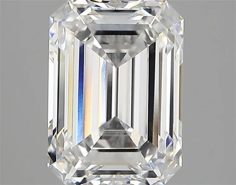 2.74ct Emerald Lab Grown Diamond (Colour E, Clarity VVS1, IGI Certified)