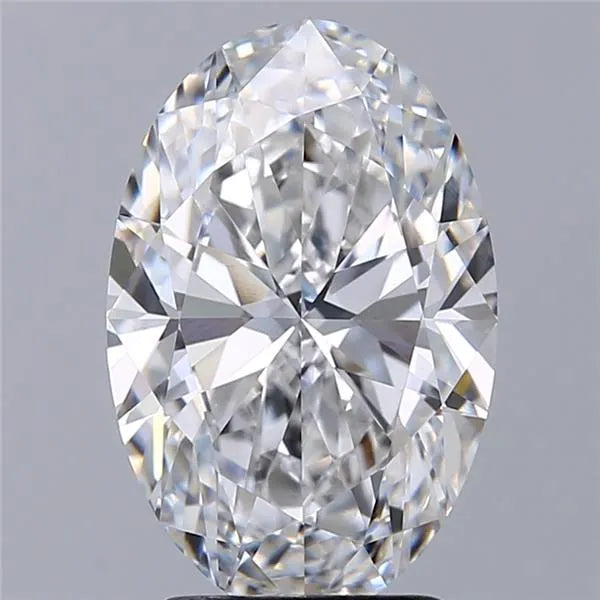 2.75ct Oval Lab Grown Diamond (Colour D, Clarity VVS1, IGI Certified)