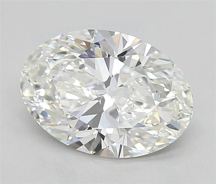 2.75ct Oval Lab Grown Diamond (Colour E, Clarity FL, Cut EX, IGI Certified)