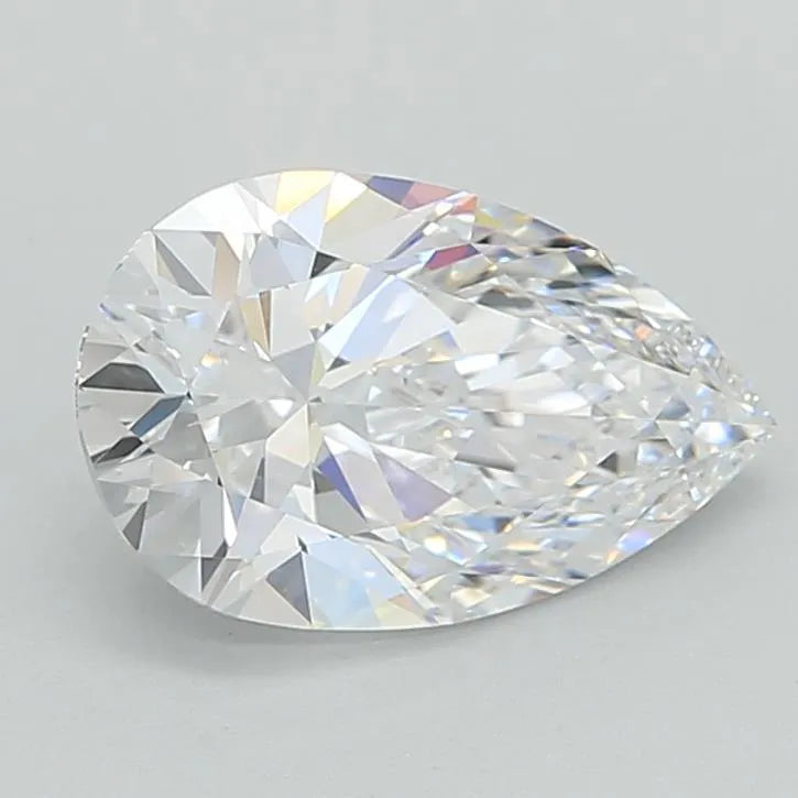 2.75ct Pear Lab Grown Diamond (Colour D, Clarity VVS1, IGI Certified)