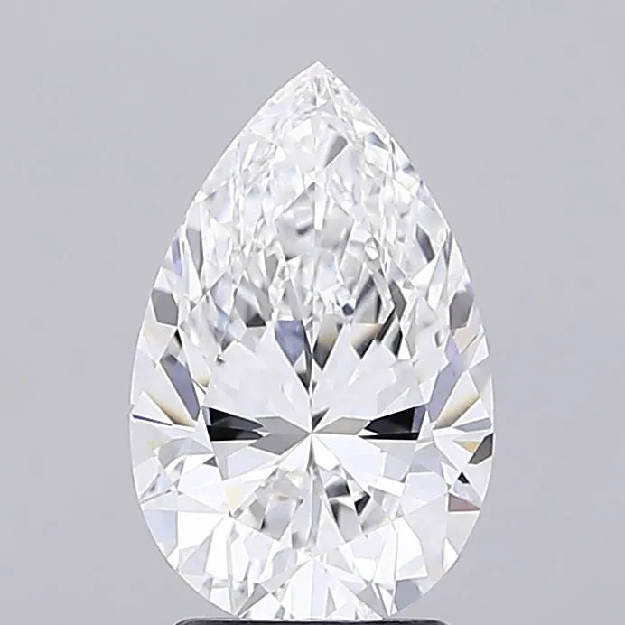2.75ct Pear Lab Grown Diamond (Colour E, Clarity IF, IGI Certified)