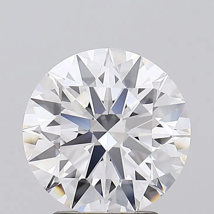 2.75ct Round Lab Grown Diamond (Colour D, Clarity FL, Cut EX, GIA Certified)