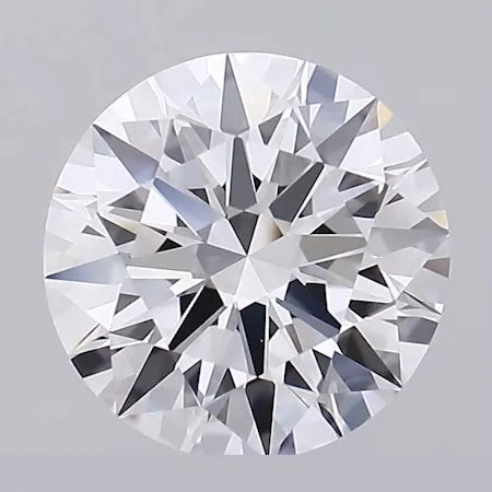 2.75ct Round Lab Grown Diamond (Colour D, Clarity IF, Cut ID, IGI Certified)