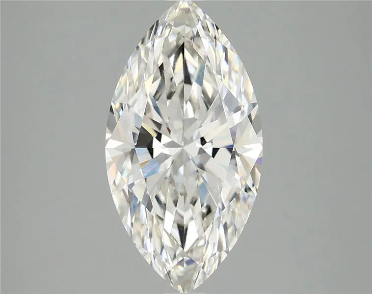 2.76ct Marquise Lab Grown Diamond (Colour G, Clarity VVS2, IGI Certified)