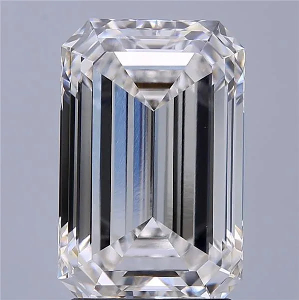 2.77ct Emerald Lab Grown Diamond (Colour E, Clarity IF, IGI Certified)
