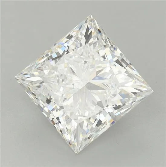 2.77ct Princess Lab Grown Diamond (Colour E, Clarity VS2, IGI Certified)