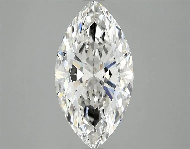2.78ct Marquise Lab Grown Diamond (Colour F, Clarity VVS2, IGI Certified)