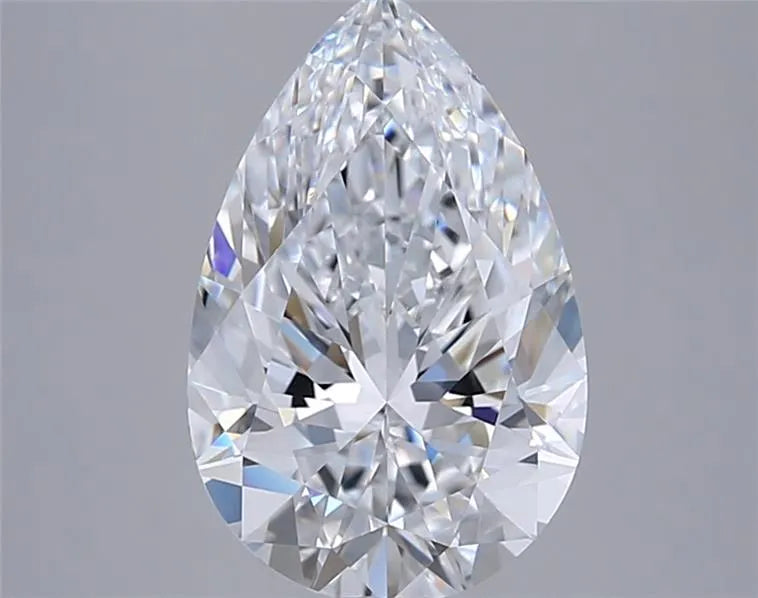 2.78ct Pear Lab Grown Diamond (Colour D, Clarity VVS2, IGI Certified)