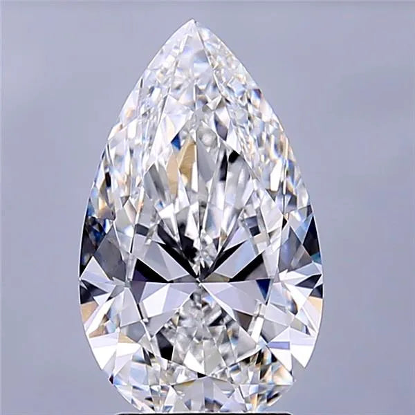 2.78ct Pear Lab Grown Diamond (Colour E, Clarity VVS2, IGI Certified)