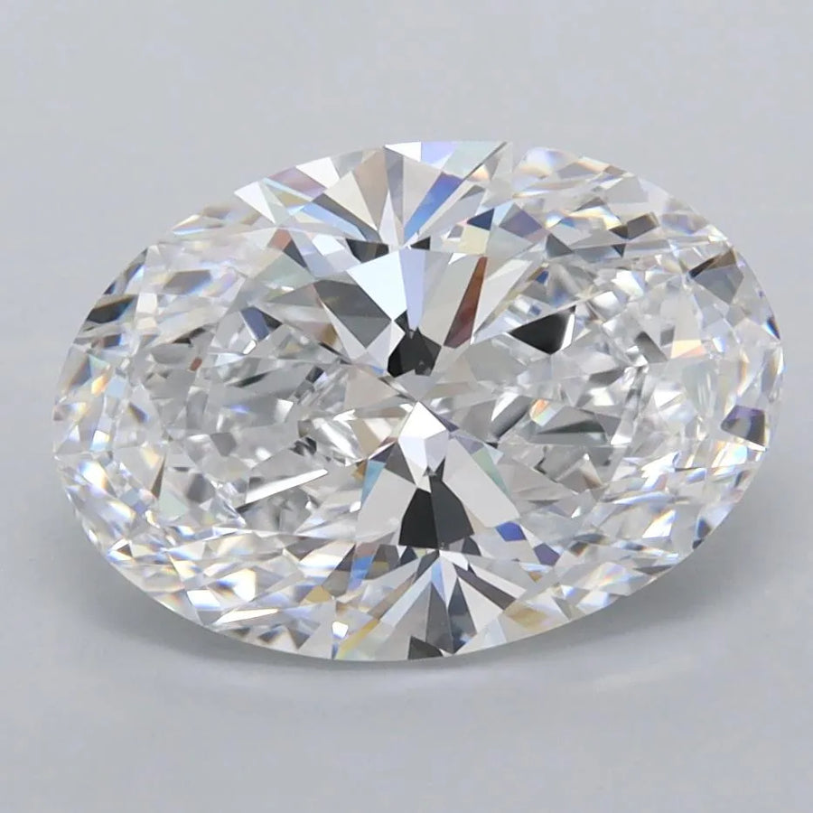 2.79ct Oval Lab Grown Diamond (Colour D, Clarity FL, IGI Certified)