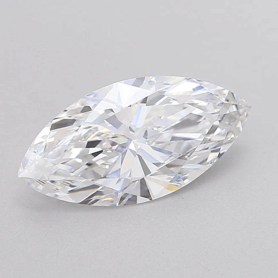2.80ct Marquise Lab Grown Diamond (Colour E, Clarity IF, IGI Certified)