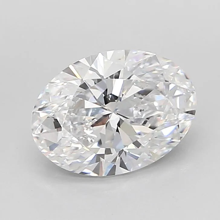 2.80ct Oval Lab Grown Diamond (Colour D, Clarity VVS1, IGI Certified)