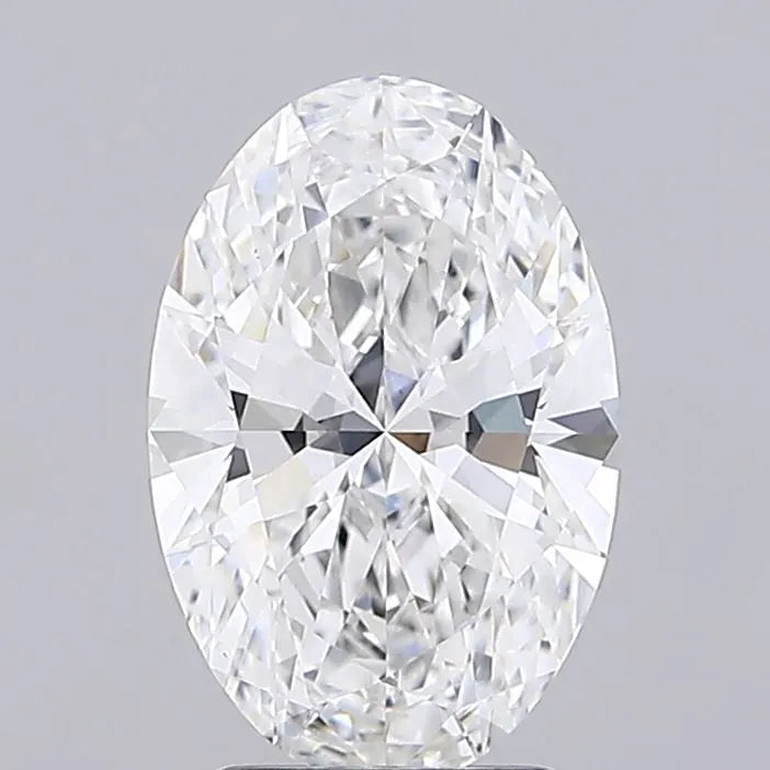 2.80ct Oval Lab Grown Diamond (Colour E, Clarity VVS2, IGI Certified)