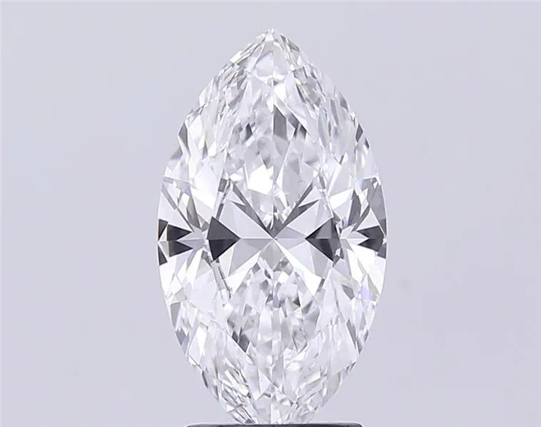 2.81ct Marquise Lab Grown Diamond (Colour E, Clarity VVS2, IGI Certified)