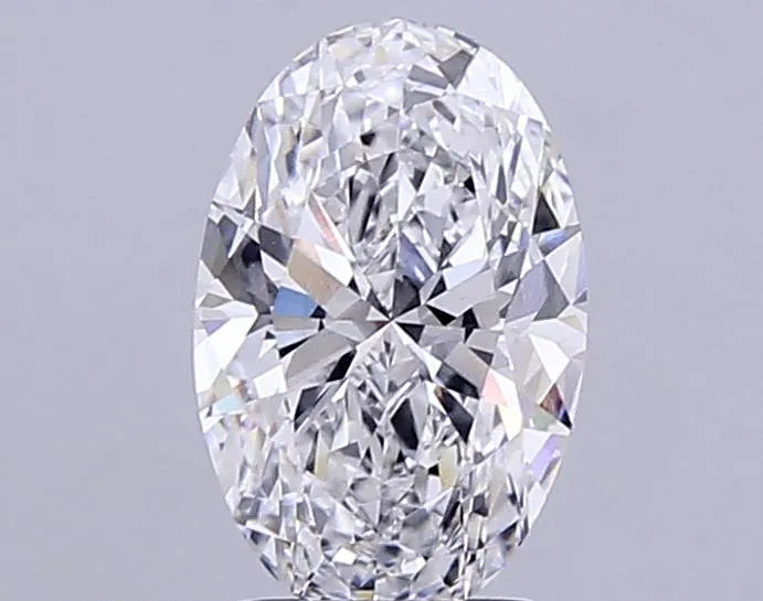 2.81ct Oval Lab Grown Diamond (Colour D, Clarity VVS2, IGI Certified)