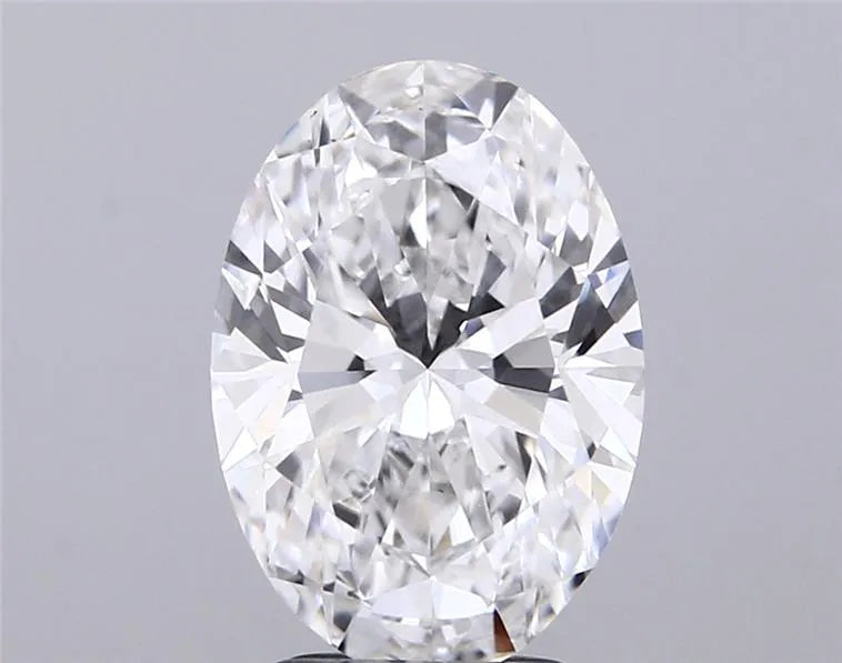 2.81ct Oval Lab Grown Diamond (Colour E, Clarity VVS2, IGI Certified)