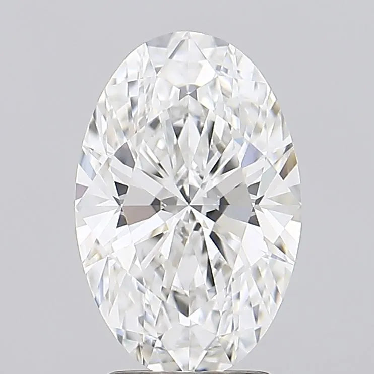 2.81ct Oval Lab Grown Diamond (Colour E, Clarity VVS2, IGI Certified)