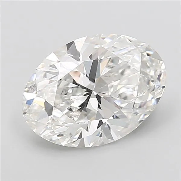 2.81ct Oval Lab Grown Diamond (Colour E, Clarity VVS2, IGI Certified)