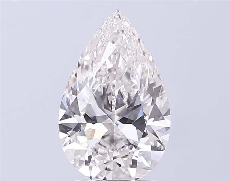 2.81ct Pear Lab Grown Diamond (Colour G, Clarity VVS2, IGI Certified)