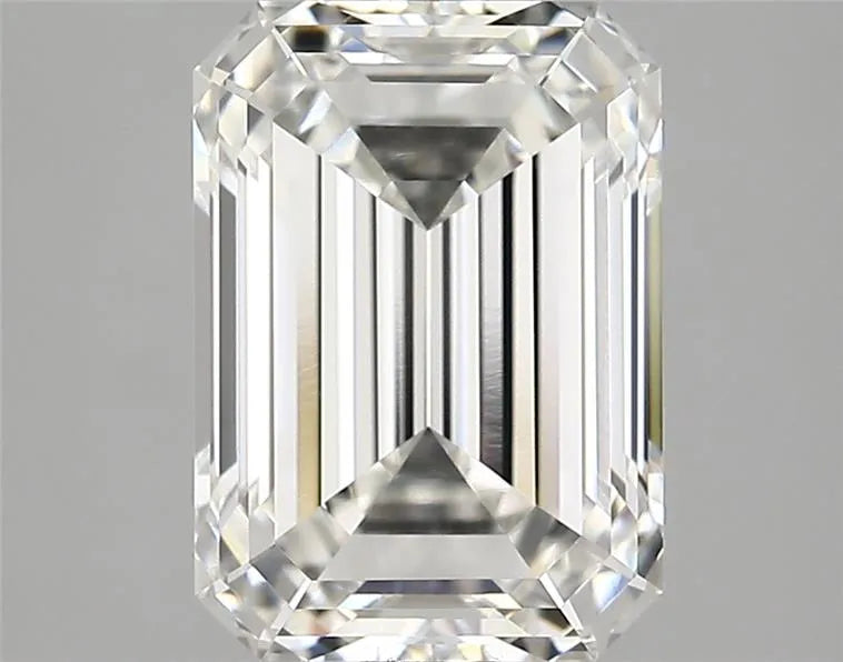 2.82ct Emerald Lab Grown Diamond (Colour F, Clarity VVS2, IGI Certified)